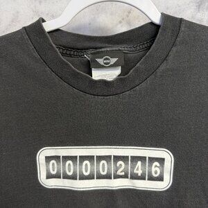 Vintage Mini Cooper Car T Shirt Mens XL Black Short Sleeve Y2K